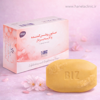 صابون روشن کننده و لایه بردار حاوی اربوتین و AHAتاریخ جدید اورجینال